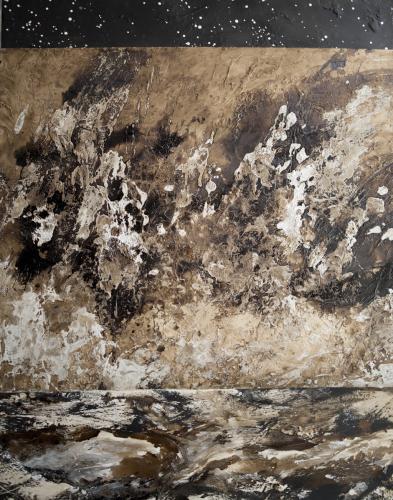 Kakemono vagues bitume